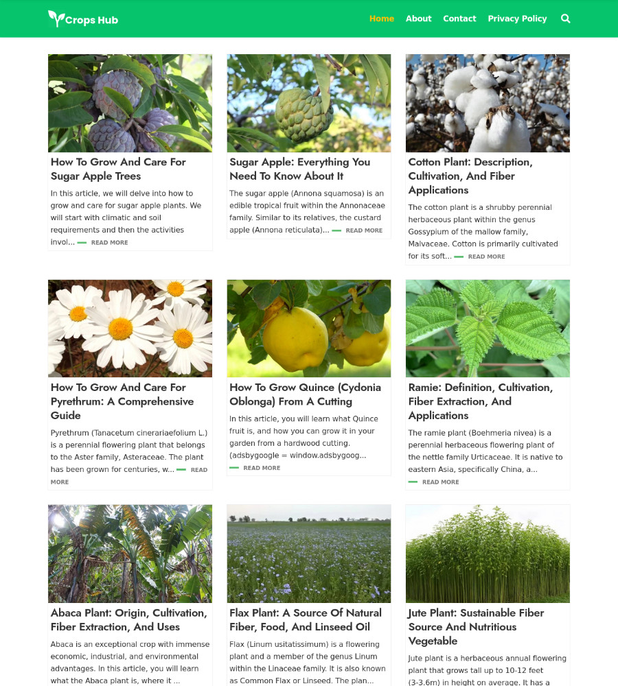 Crops Hub