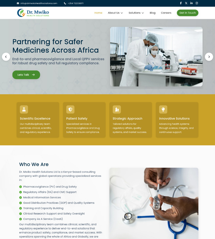 Dr. Mwiko Health Solutions Ltd