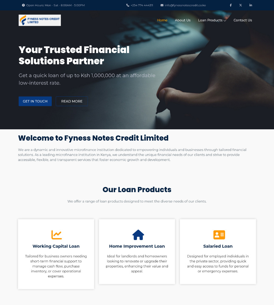 Fyness Notes Credit Limited