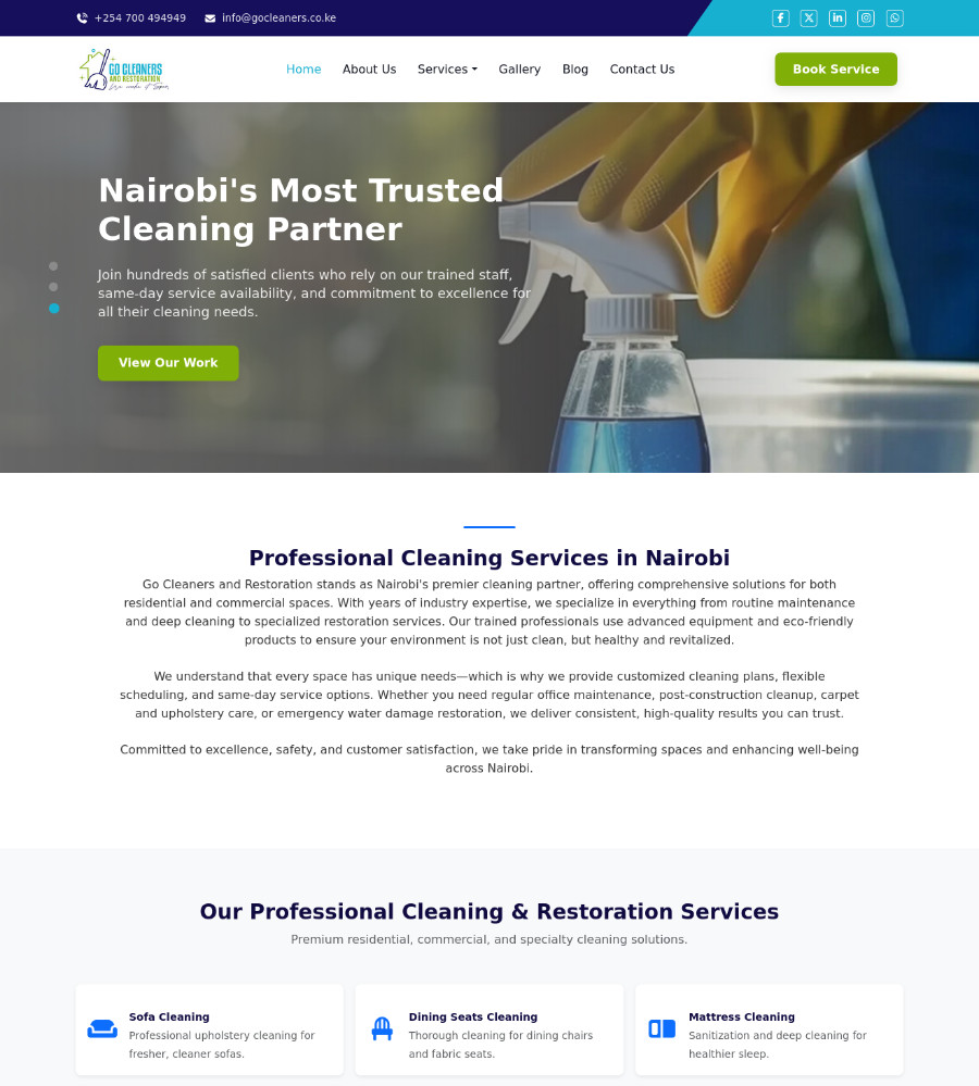 GoCleaners and Restorers