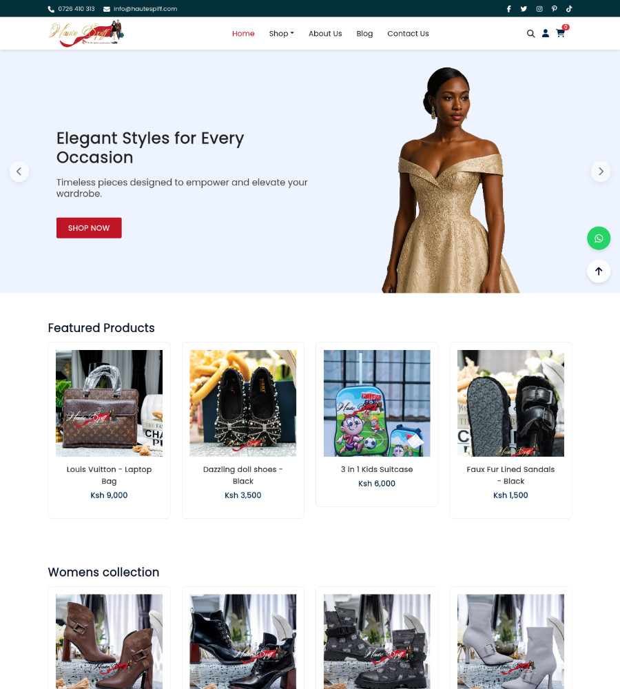 Haute Spiff Online Shop